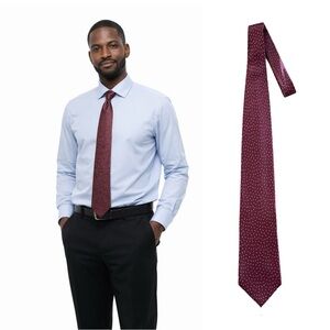 Pierre Cardin Deep Red Patterned Tie
See discount for bundles of 3, 5, 10 ties